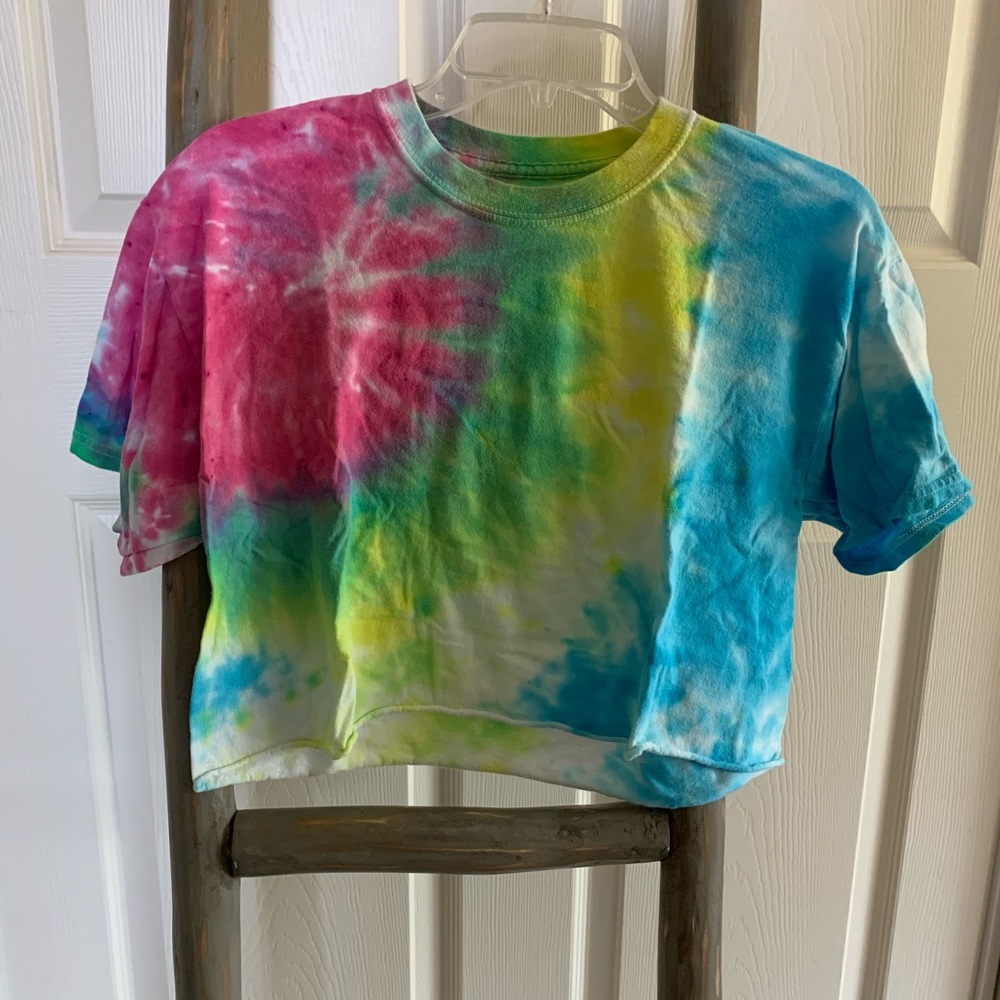 vintage tie-dye tee